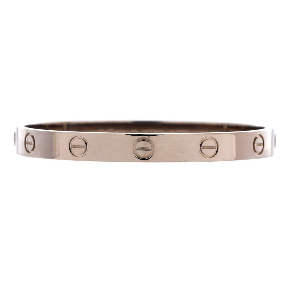 Cartier Love Bracelet 18K White Gold